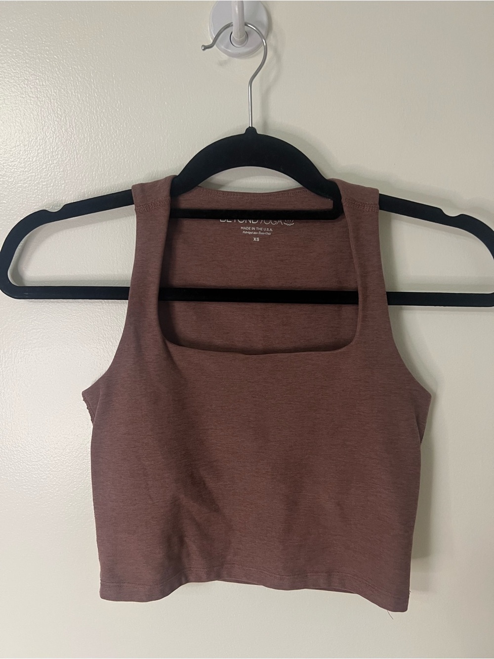 Beyond Yoga Spacedye Square-Neck Crop Tank Athleisure Lounge Yoga Gym Workout